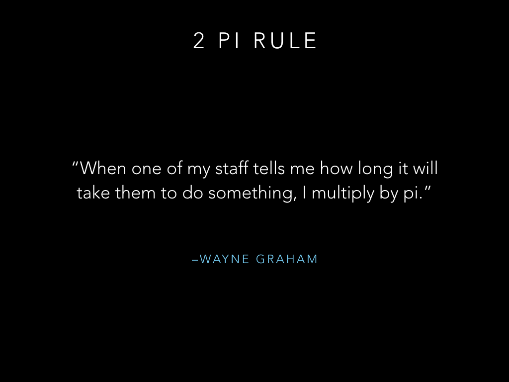 Two pi rule pt 1