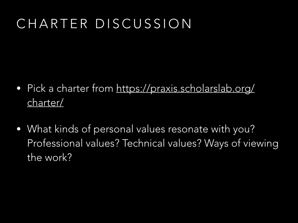 Charter discussion slide